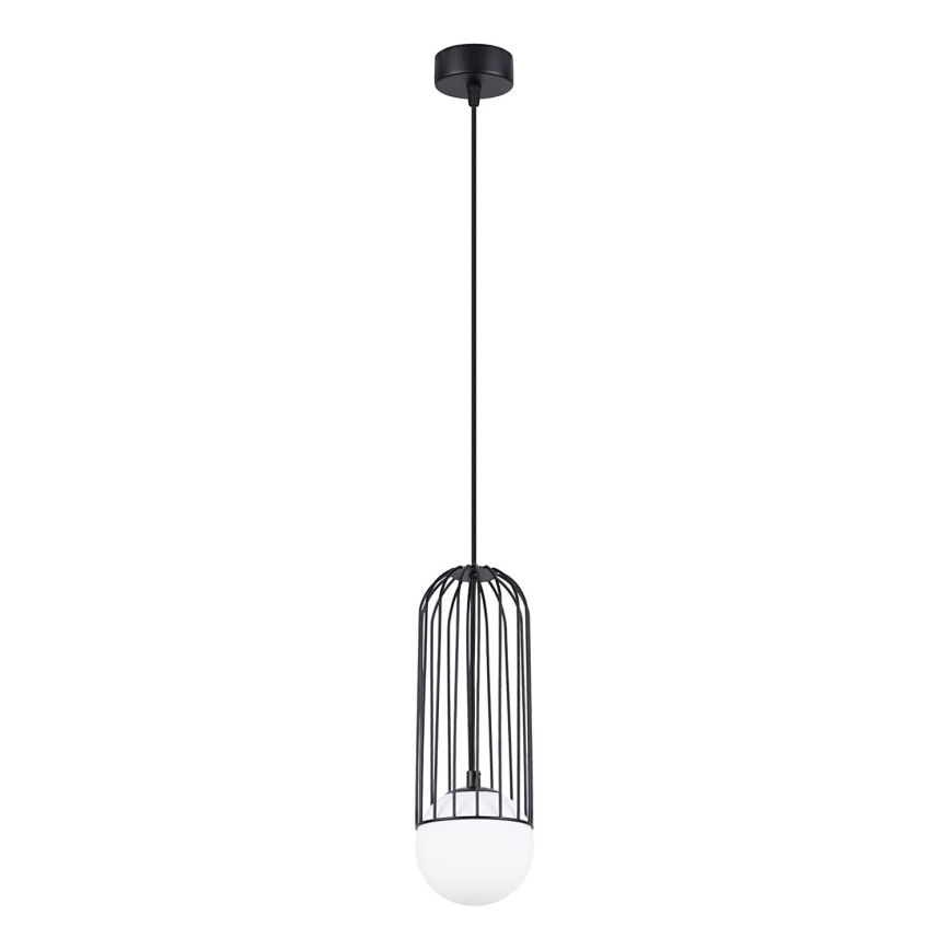 Lustr na lanku BRINA 1xG9/8W/230V černá