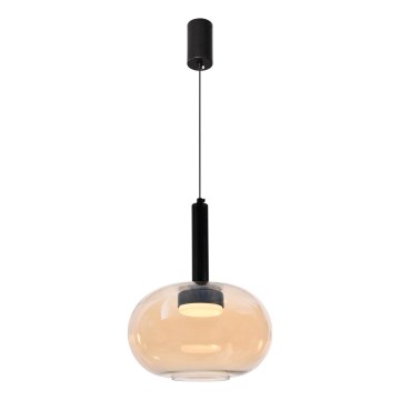 Lustr na lanku BUENO 1xGX53/9W/230V pr. 25 cm kouřová béžová