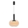Lustr na lanku BUENO 1xGX53/9W/230V pr. 25 cm kouřová béžová