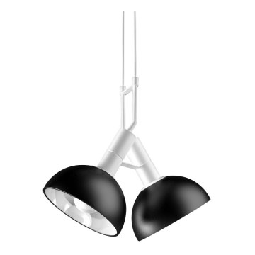 Lustr na lanku BUFFI 2xE27/60W/230V