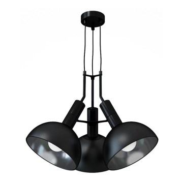 Lustr na lanku BUFFI 3xE27/60W/230V