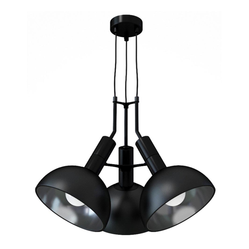 Lustr na lanku BUFFI 3xE27/60W/230V