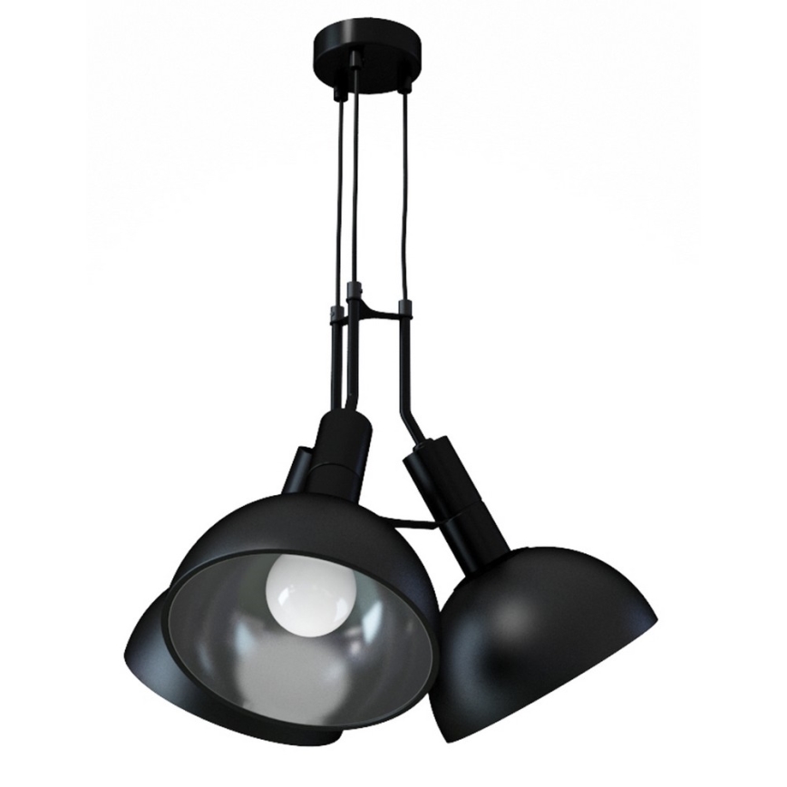 Lustr na lanku BUFFI 3xE27/60W/230V