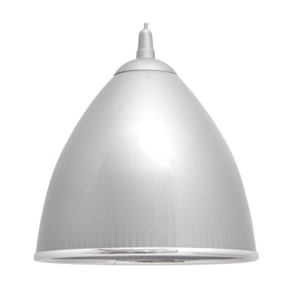 Lustr na lanku BULLET 1xE27/15W/230V stříbrná