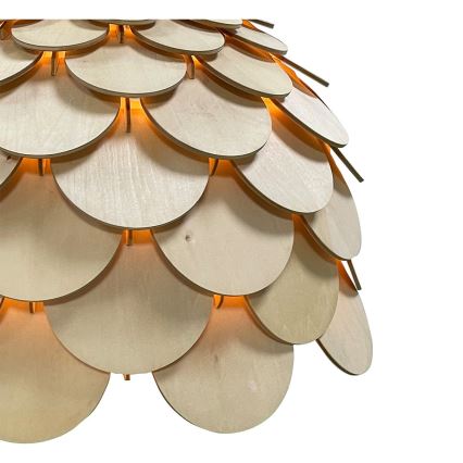 Lustr na lanku BURGO 1xE27/60W/230V pr. 35 cm