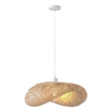 Lustr na lanku CALYPSO 1xE27/15W/230V bambus