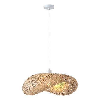 Lustr na lanku CALYPSO 1xE27/15W/230V bambus