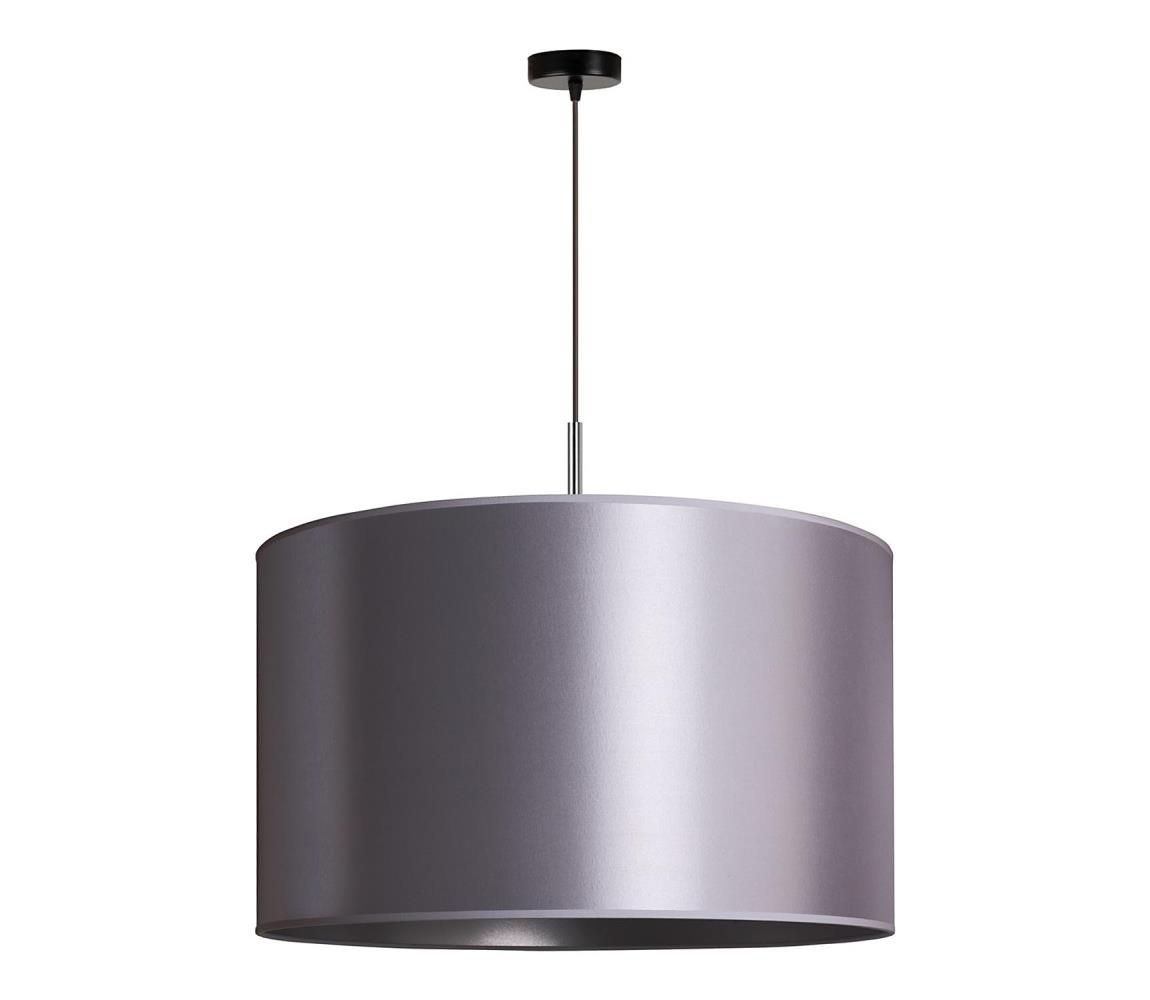 Duolla Lustr na lanku CANNES 1xE27/15W/230V pr. 50 cm stříbrná DU602396