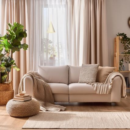 Lustr na lanku CAPITAL 1xGX53/15W/230V pr. 17 cm krémová