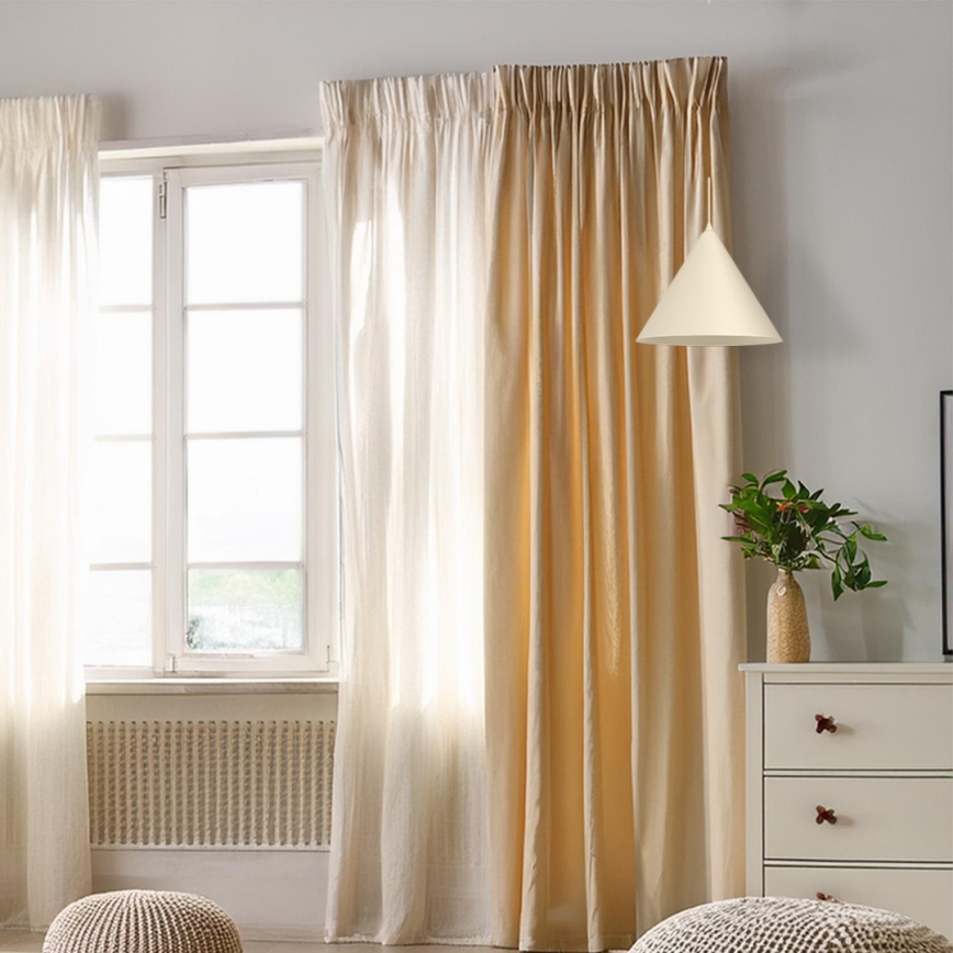 Lustr na lanku CAPITAL 1xGX53/15W/230V pr. 32 cm krémová