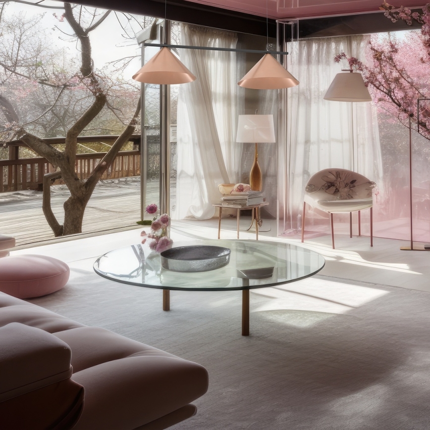 Lustr na lanku CAPITAL 2xGX53/15W/230V rose gold