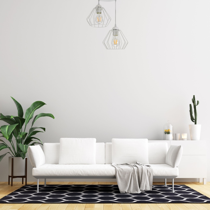Lustr na lanku CEED 2xE27/60W/230V