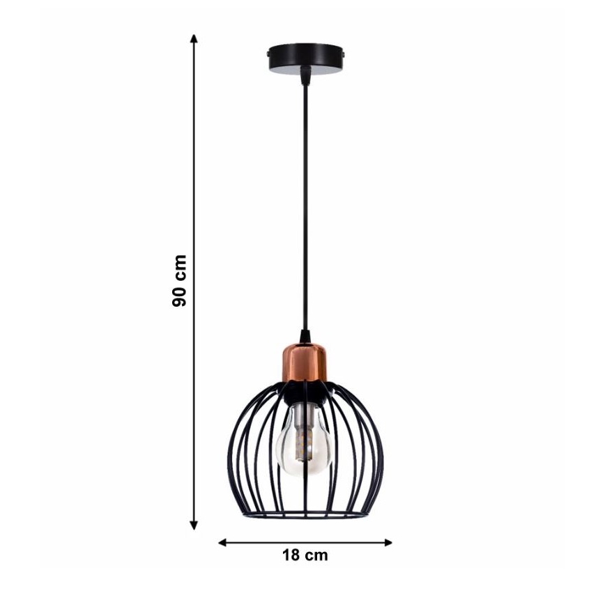 Lustr na lanku CELTA 1xE27/40W/230V