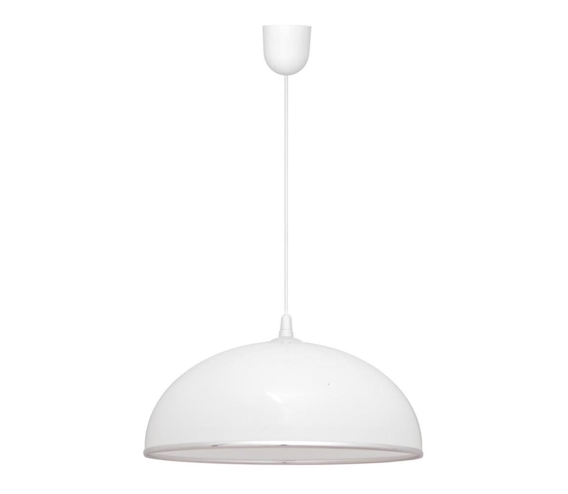 Helam Lustr na lanku CIRCLE 1xE27/60W/230V bílá HE1008