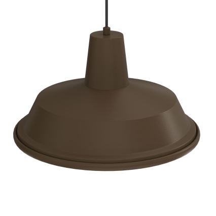 Lustr na lanku CLASS 1xE27/15W/230V hnědá