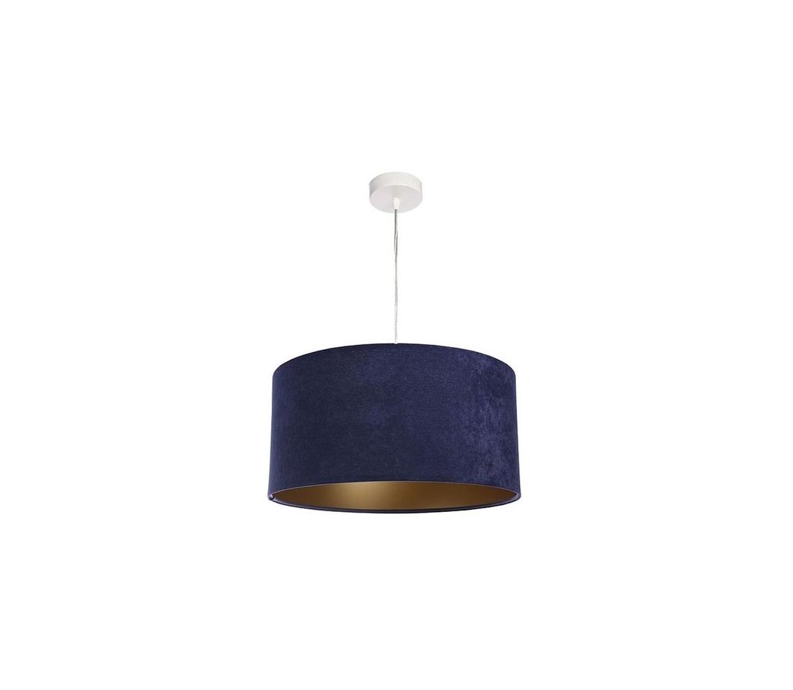 BPS Koncept Lustr na lanku CLASSIC 1xE27/60W/230V modrá BS0107
