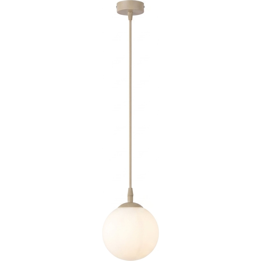 Lustr na lanku COSMO 1xE14/10W/230V béžová