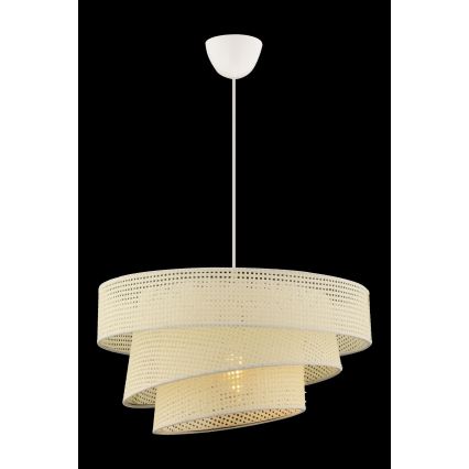 Lustr na lanku COUPER 1xE27/60W/230V bílá