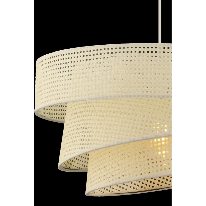Lustr na lanku COUPER 1xE27/60W/230V bílá