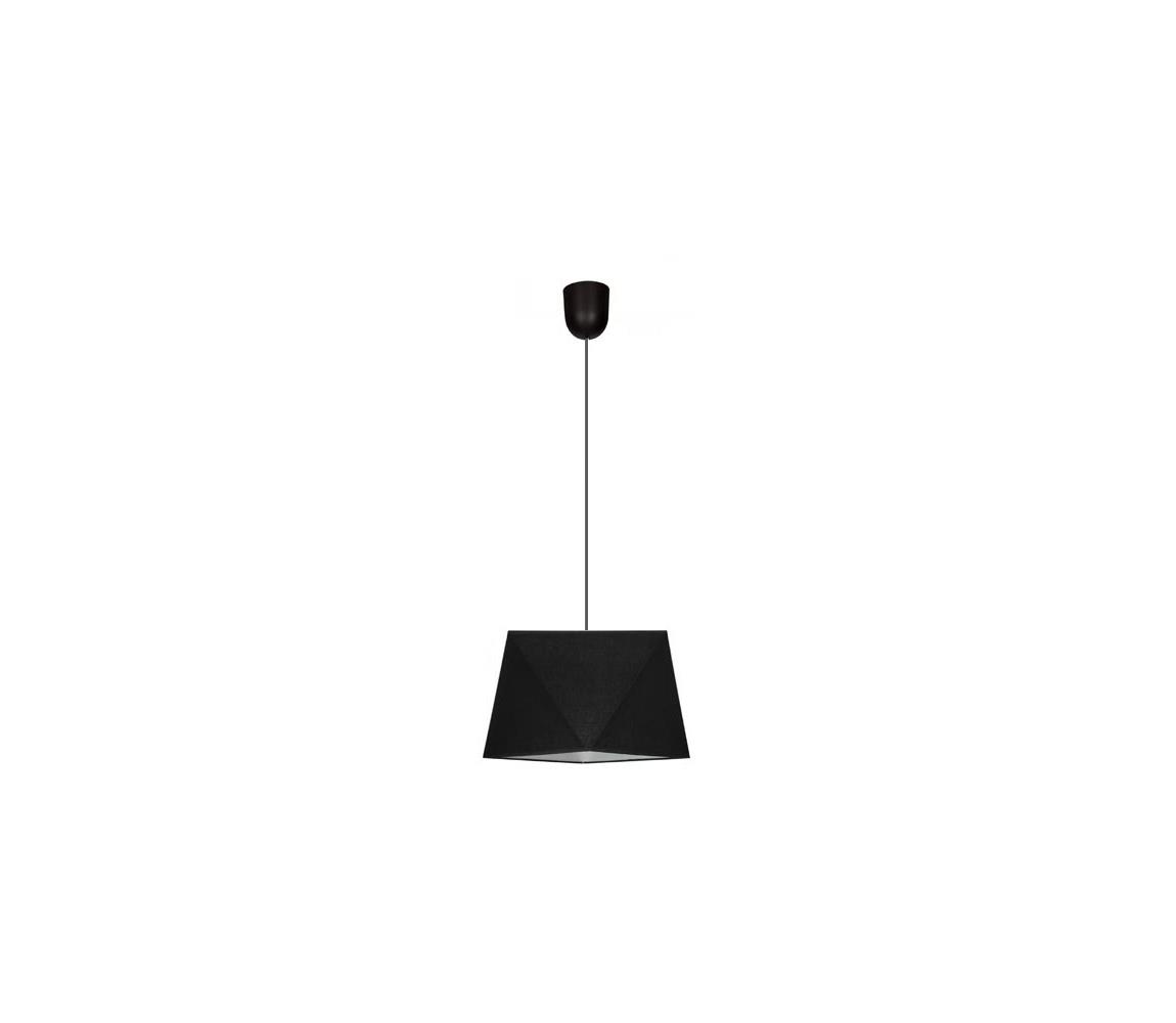Belis Lustr na lanku DIAMENT 1xE27/60W/230V černá BE0060