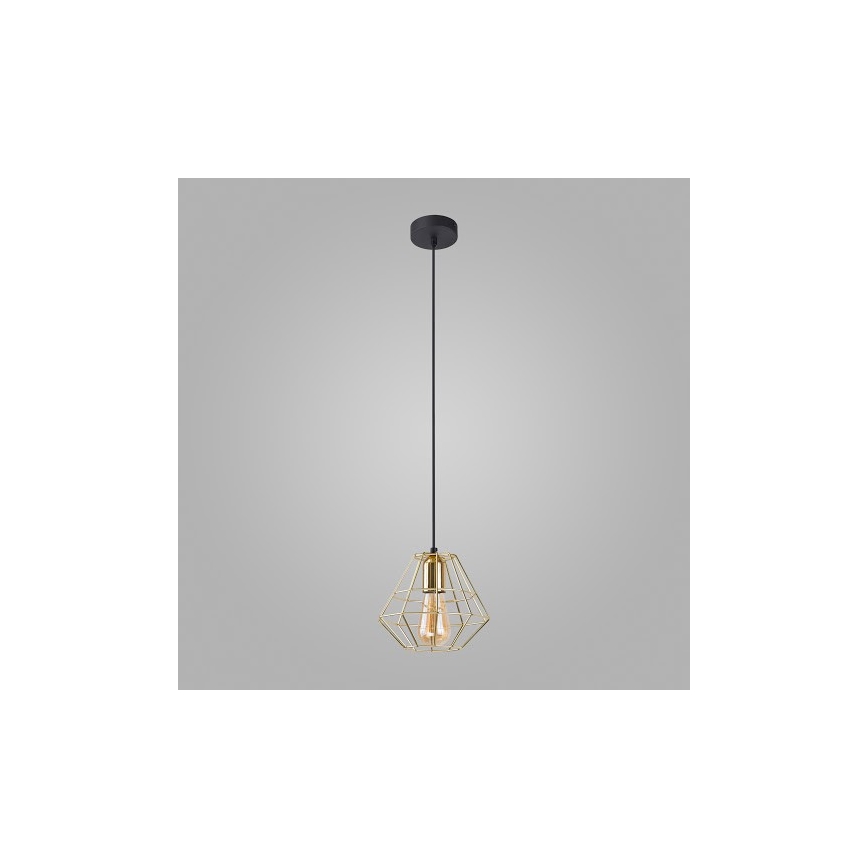 Lustr na lanku DIAMOND 1xE27/60W/230V