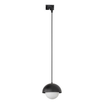 Lustr na lanku do 1-fázového lištového systému BONO 1xG9/8W/230V černá