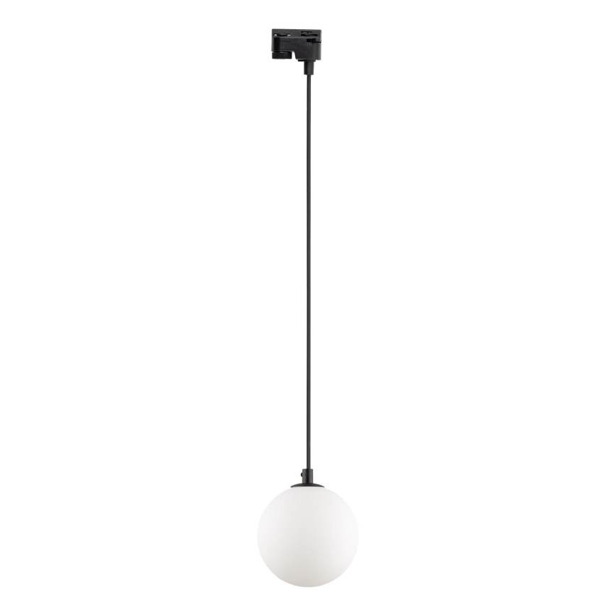 Lustr na lanku do 1-fázového lištového systému TRACER 1xG9/8W/230V černá/bílá