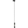 Lustr na lanku do 1-fázového lištového systému TRACER 1xGU10/10W/230V černá/zlatá