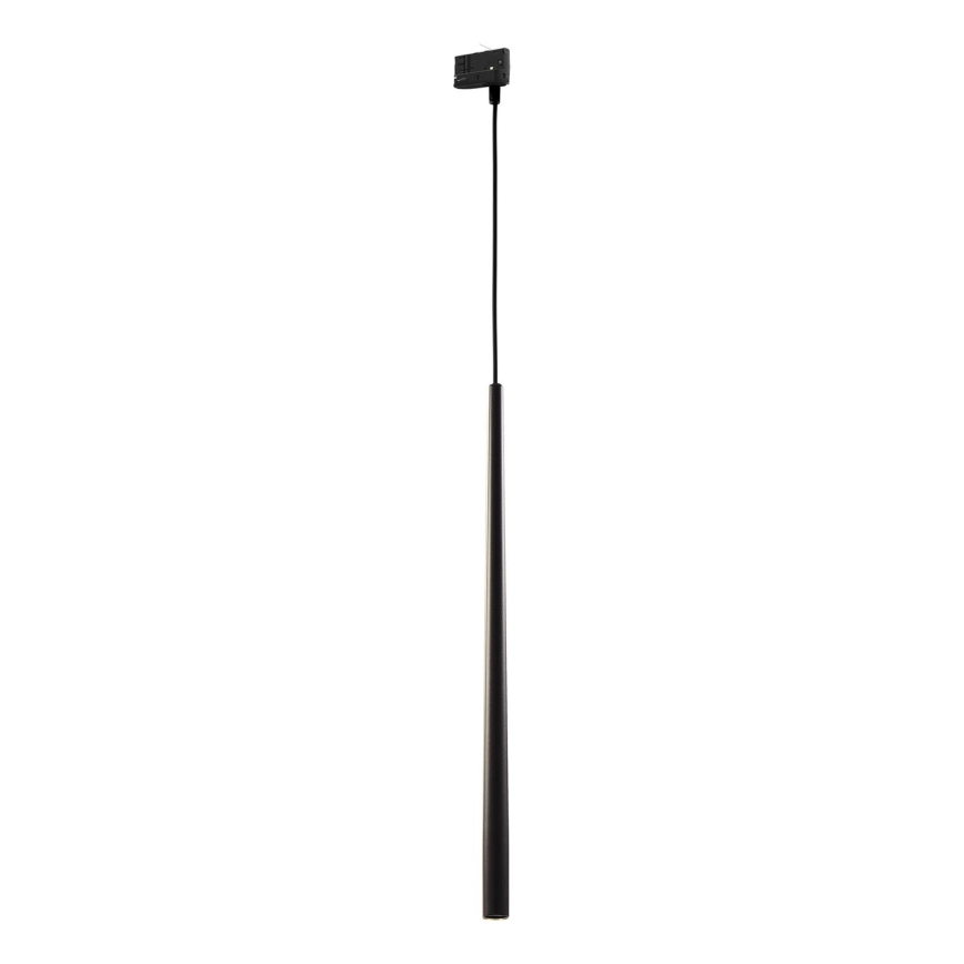 Lustr na lanku do 3-fázového lištového systému PIANO 1xG9/8W/230V černá