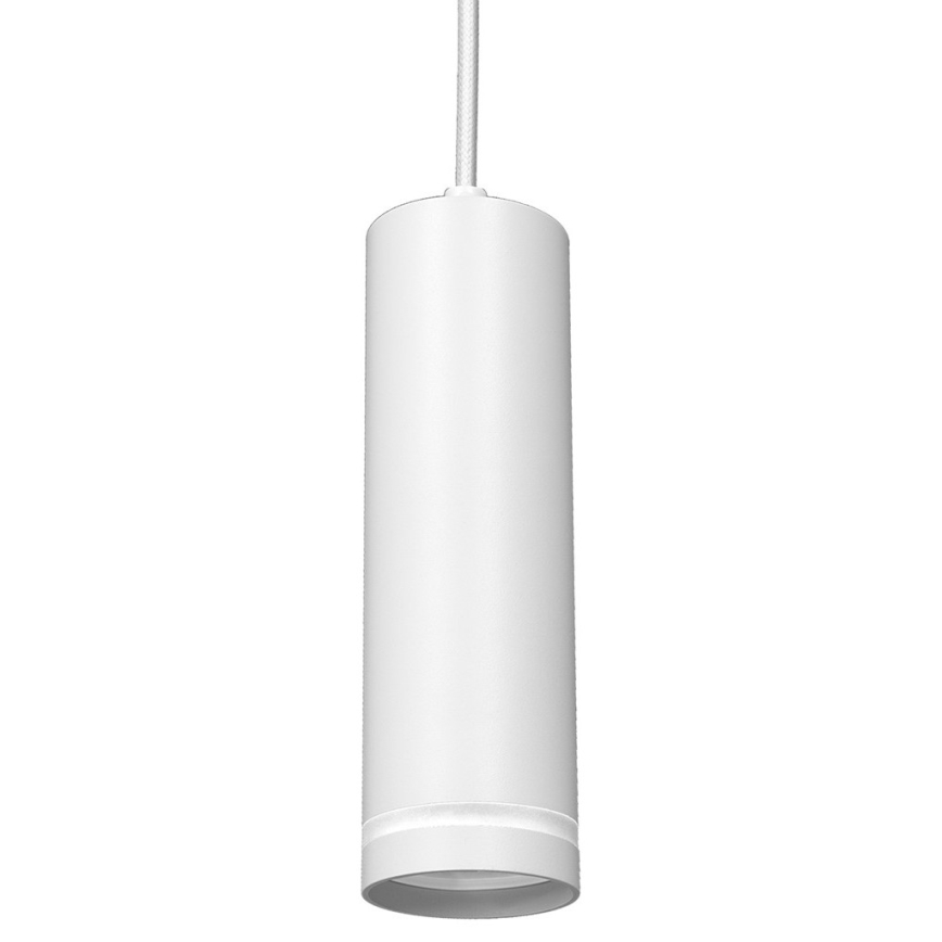 Lustr na lanku do 3-fázového lištového systému PIPE 1xGU10/25W/230V bílá