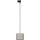 Lustr na lanku do 3-fázového lištového systému TRACER 1xE27/15W/230V pr. 20 cm černá/šedá