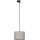 Lustr na lanku do 3-fázového lištového systému TRACER 1xE27/15W/230V pr. 30 cm černá/šedá