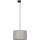 Lustr na lanku do 3-fázového lištového systému TRACER 1xE27/15W/230V pr. 38 cm černá/šedá