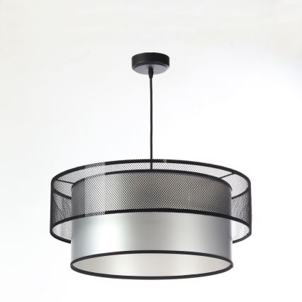 Lustr na lanku DUO 1xE27/60W/230V