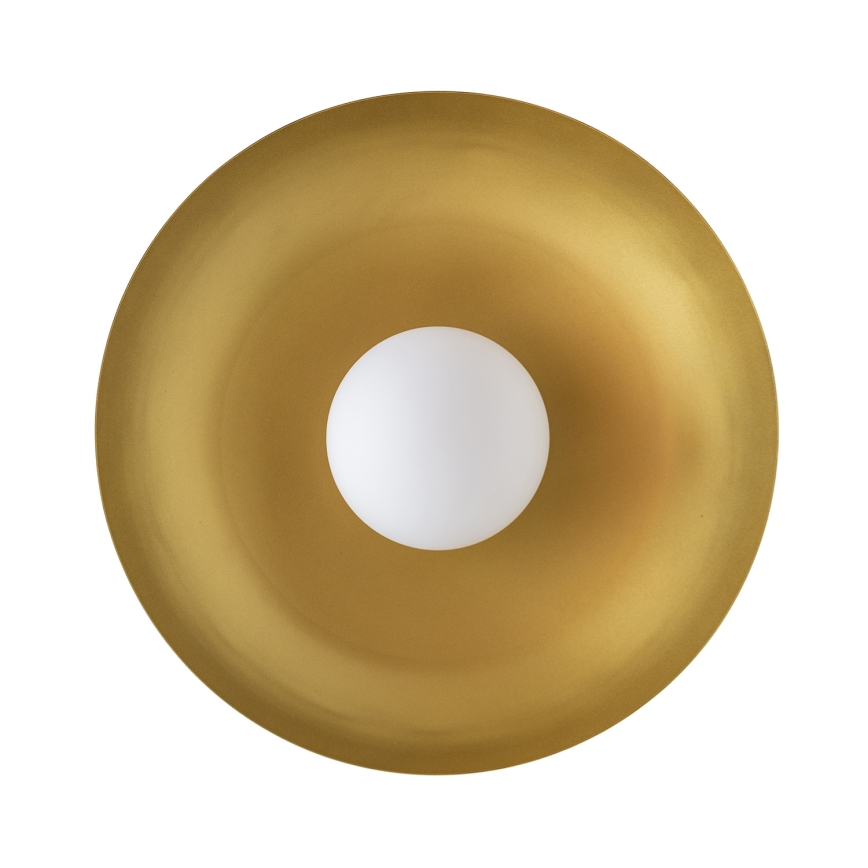 Lustr na lanku ECLIPSE 1xE27/15W/230V černá/zlatá