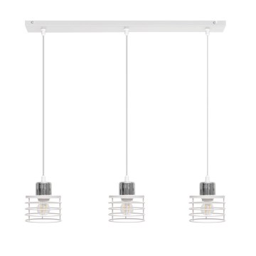 Lustr na lanku EDISON 3xE27/15W/230V