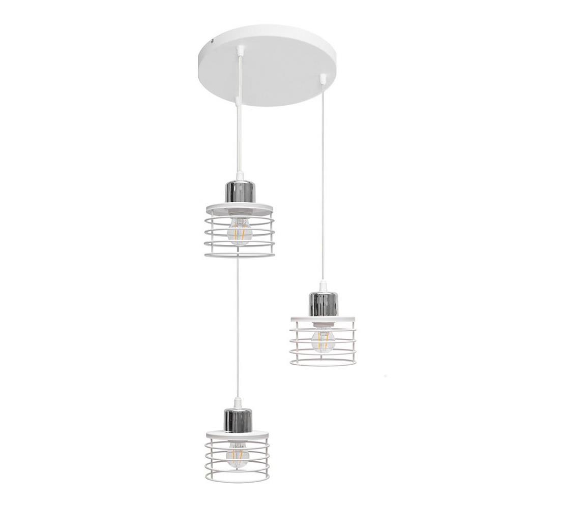 Helam Lustr na lanku EDISON 3xE27/60W/230V HE0818