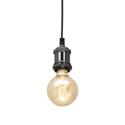 Lustr na lanku EDISON 3xE27/60W/230V