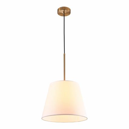 Lustr na lanku ELENA 1xE27/20W/230V bílá
