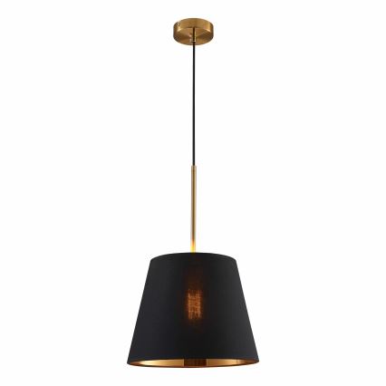 Lustr na lanku ELENA 1xE27/20W/230V černá