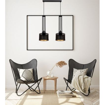 Lustr na lanku ELIS 2xE27/60W/230V