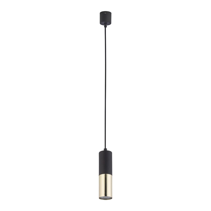 Lustr na lanku ELIT 1xGU10/10W/230V černá