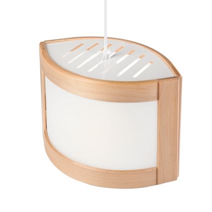Lustr na lanku ELODIE 1xE27/60W/230V dub