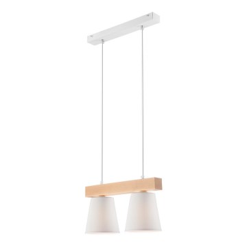 Lustr na lanku ENRICO 2xE27/60W/230V