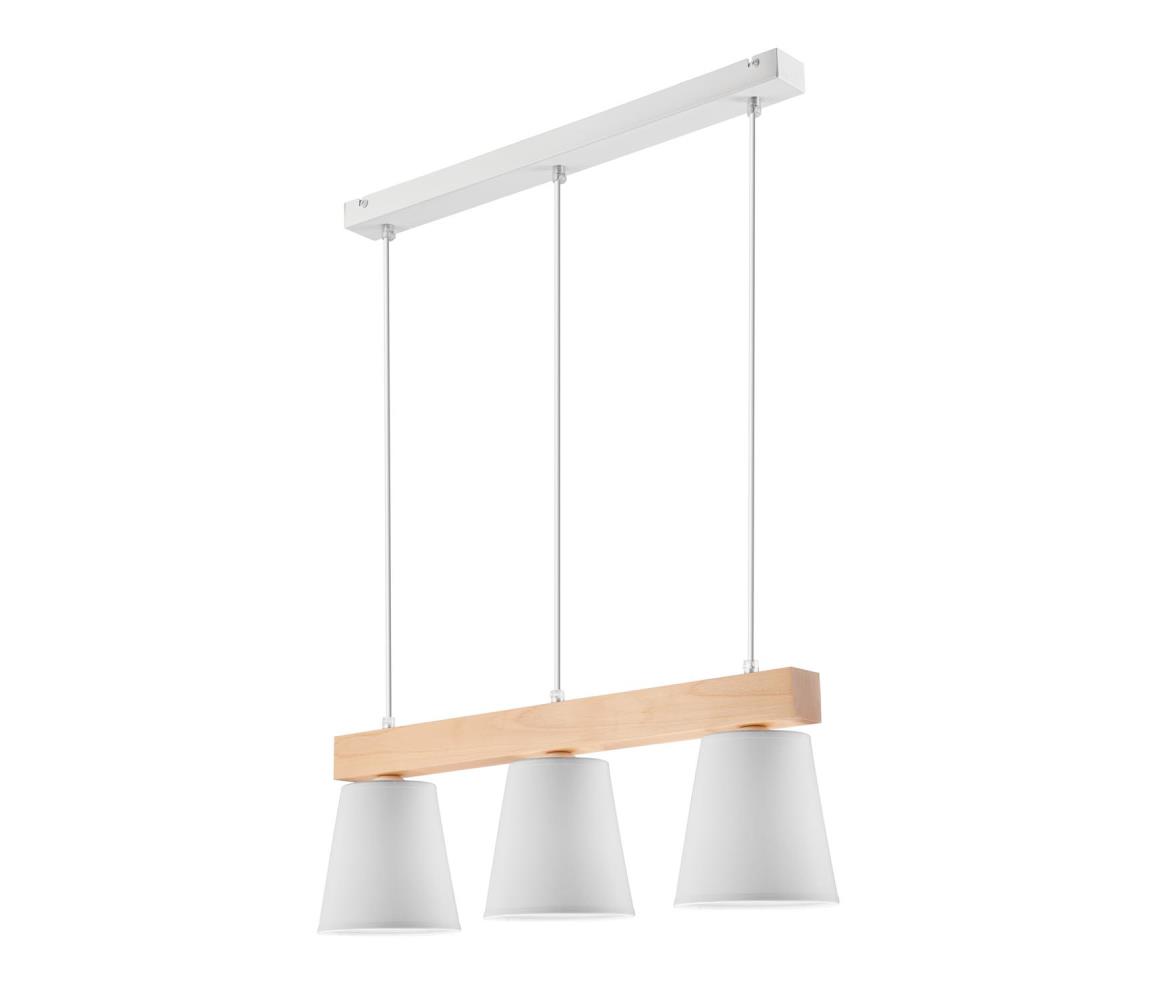 Lamkur Lustr na lanku ENRICO 3xE27/60W/230V LA33778