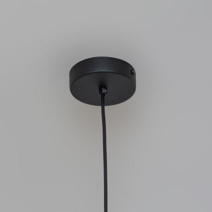 Lustr na lanku ETNA 1xE27/15W/230V pr. 18,5 cm černá