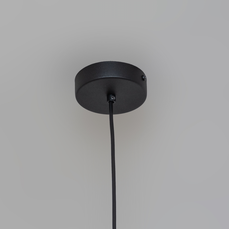 Lustr na lanku ETNA 1xE27/15W/230V pr. 18,5 cm černá