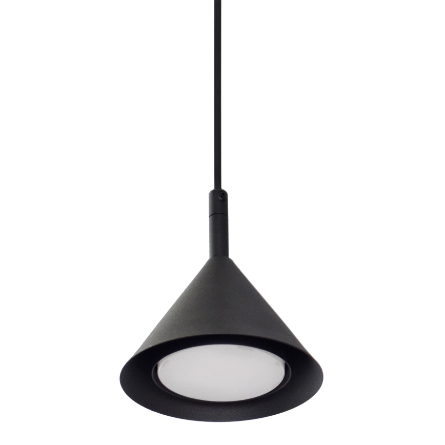 Lustr na lanku ETNA 3xGX53/10W/230V pavouk černá