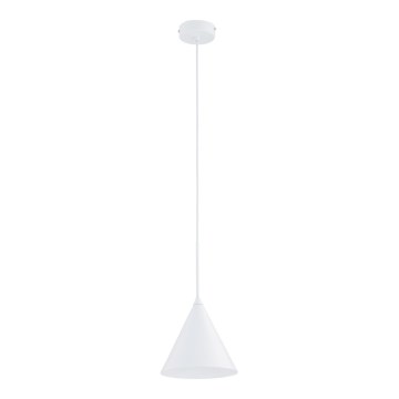 Lustr na lanku FABO 1xE27/15W/230V bílá