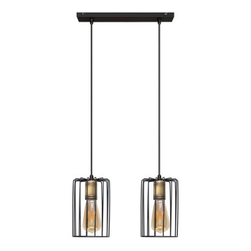 Lustr na lanku FARGO 2xE27/15W/230V